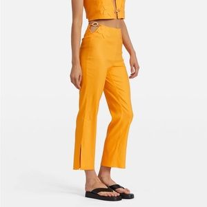 NWT Cult Gaia Gier Marigold Pants